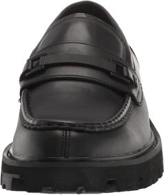 img 3 attached to 👞 Calvin Klein Venti2 Loafer Black Men's Shoes with Slip-Ons