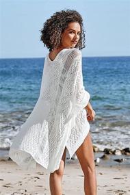 img 1 attached to 👙 NFASHIONSO Women's Crochet Swimwear: Fashionable Women's Clothing