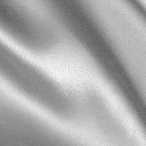 img 2 attached to 🎀 High-quality Stretch Charmeuse Silver Fabric - Sold by the Yard