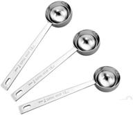 stainless steel tablespoon measuring coffee logo