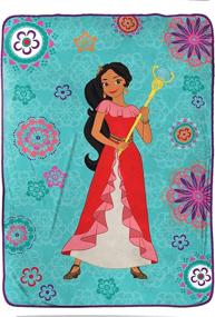 img 3 attached to 👑 Jay Franco Elena Magic of Avalor Blanket: Premium 62 x 90 Inches Kids Bedding | Fade Resistant & Super Soft Fleece | Official Disney Product