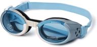 doggles dog goggles ils 🐶 ice frame with blue lens - medium логотип