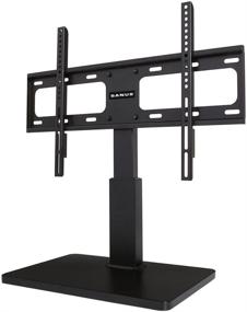 img 4 attached to 📺 Universal TV Swivel Stand for 32"-60" Flat Screens - Sanus VSTV1 Replacement Base for Samsung, Sony, Vizio, TCL & More