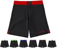 🩳 ultimate performance: sanabul essential mma bjj cross training workout shorts logo