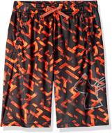 👕 active boys' clothing: under armour renegade printed shorts logo