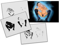 umr design as 130 airbrush stencil template logo