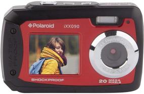 img 3 attached to 📷 Polaroid iXX090 Dual Screen Shockproof & Waterproof Digital Camera (Red)