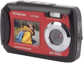 img 2 attached to 📷 Polaroid iXX090 Dual Screen Shockproof & Waterproof Digital Camera (Red)