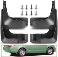 🚗 a-premium mud flaps mudguards fender set for toyota camry 2007-2011 (excluding se model) - front and rear, 4-piece logo