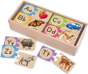 img 4 attached to 🔡 Melissa & Doug Alphabet Self-Correcting Developmental Toy