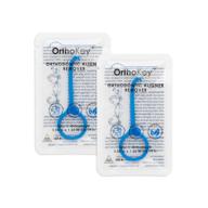 🦷 blue orthokey clear aligner removal tool - 2 pack for invisible removable braces, retainers, and more logo