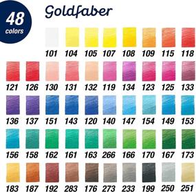 img 2 attached to 🖍️ Карандаши Faber-Castell Goldfaber - Creative Studio - 48 штук, в банке