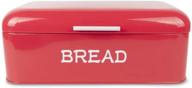 hosen bread box: vintage red kitchen food storage container for bread, cakes, and waffles логотип