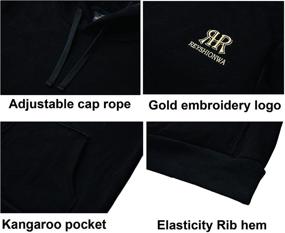 img 1 attached to Флисовый пуловер Спортивные толстовки Карманы