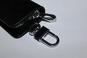 img 1 attached to Stylish Leather Holder for Women's Remote Control: A Chic Chain Accessory