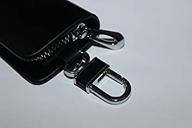 stylish leather holder for women's remote control: a chic chain accessory logo