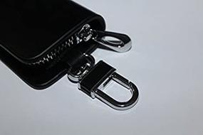 img 3 attached to Stylish Leather Holder for Women's Remote Control: A Chic Chain Accessory