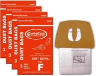 high-quality envirocare replacement vacuum cleaner dust bags for royal dirt devil canisters - type f (12 bags) логотип