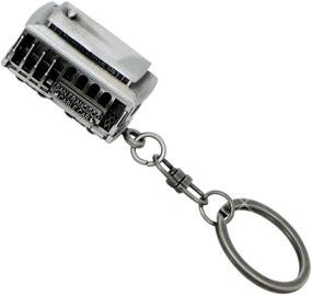 img 1 attached to 🚋 NS San Francisco Cable Car Metal 3D Key Chain: Premium Shiny Pewter Collectible 59435