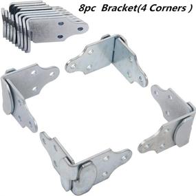 img 2 attached to Enhanced Trailer Corner Connector Utility 🔗 Bracket: Ultimate Versatility for Secure and Convenient Connections