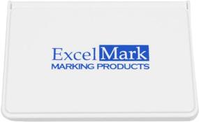 img 3 attached to ExcelMark Ink Pad For Rubber Stamps 2-1/8&#34
