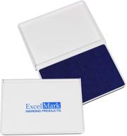 excelmark ink pad for rubber stamps 2-1/8&#34 logo