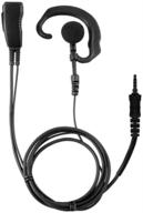 🎧 enhanced pryme lmc-1eh42 ear hook earpiece and mic headset - optimized for vertex standard evx-s24 two way radios logo