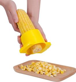 img 3 attached to 🌽 NatSeekGo Stainless Steel Corn Stripper - Innovative Corn Thresher & Planer - Easy Corn Peeler and Versatile Corn Stripping Device - Essential Kitchen Tool