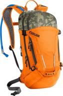 🎒 camelbak m.u.l.e. mtb hydration backpack - convenient refillable hydration pack - magnetic tube holder - 100 oz. logo