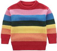 motteecity clothes colorful rainbow pullover boys' clothing logo