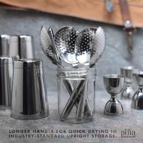 img 1 attached to Premium Stainless Steel Piña Barware: Ultimate Choice for Professional Cocktail Making