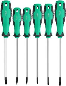 img 4 attached to 🛠️ Uoboeuq 6-Inch Magnetic Torx Screwdrivers Set - T10 to T40, 6-Piece Magnetic Torx Driver Star Screwdrivers - Best Choice for Precision Tasks