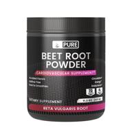 boost circulation, enhance endurance: beet root powder (11.2 oz) with nitric oxide power logo