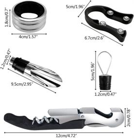 img 3 attached to Штопор для барменов из нержавеющей стали Sommelier Enthusiast