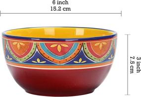 img 2 attached to 🍽️ Efficient and Versatile Bico Tunisian Ceramic Dish: Microwave and Dishwasher Safe