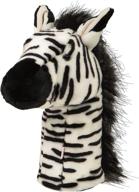 🦓 play with style: daphne's zebra headcovers - standout golf accessories logo