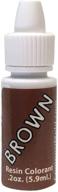 vibrant brown epoxy pigment: boost your creations with this 6cc (0.2 oz.) colorant, dye, tint logo