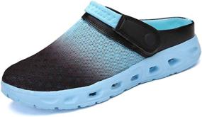 img 4 attached to CELANDA Breathable Sandals Slippers for Men - Innovative Outdoor Shoes and Mules/Clogs