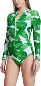 img 4 attached to 👙 BALEAF Swimsuit Protection Rashguard Wetsuit: Essential Women's Clothing for Stylish Swimsuits & Cover Ups