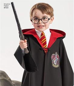 img 1 attached to Transform into the Wizarding World: Simplicity 8723 Harry Potter Cosplay and Halloween Costume Sewing Pattern for Kids, Teens, and Adults in Various Sizes XS-XL