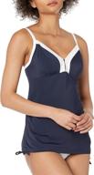 panache swim catarina underwire tankini top for women - standard fit logo