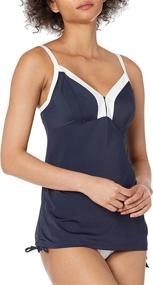 img 2 attached to Panache Swim Catarina Underwire Tankini Top for Women - Standard Fit