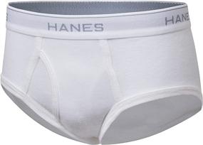 img 2 attached to Школьники Hanes 6-пачка Белые трусы: комфортное и универсальное белье для детей