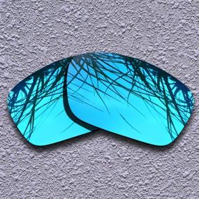 img 2 attached to Polarized Lenses Replacement Oakley Mirrored Men's Accessories