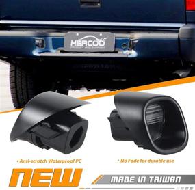 img 3 attached to 🚗 Качественная лампа номерного знака HERCOO с линзой для Blazer S10 GMC Jimmy GMC Sonoma 1998-2005, Oldsmobile Bravada пикап заднего бампера - набор из 2-х штук