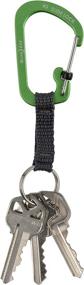 img 2 attached to 🔑 Nite Ize CSLAW3-17-R6 Lime Carabiner Chain Key Ring