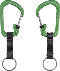 img 3 attached to 🔑 Nite Ize CSLAW3-17-R6 Lime Carabiner Chain Key Ring