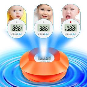 img 3 attached to 🌼 Famidoc Floating Flower Baby Bath Thermometer for Tub - Toy Bath Tub Thermometers