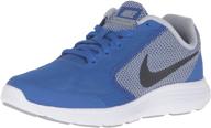 👟 stylish and comfortable nike boys revolution running shoes for girls - athletic footwear at its best logo