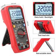 🔧 ut618a plus 1000v true rms digital multimeter with usb transmission - hfe, ncv, peak hold, ac/dc voltage/current, resistance, capacitance tester, frequency, automatic range - ideal gift for him & her logo